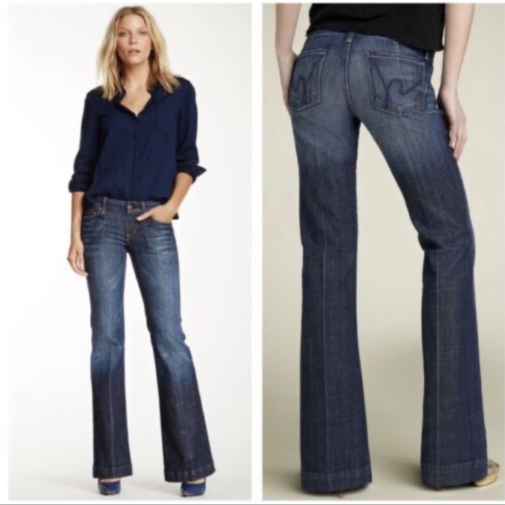 NWOT Citizens Of Humanity | Low Waist Full Leg Jeans | 26
